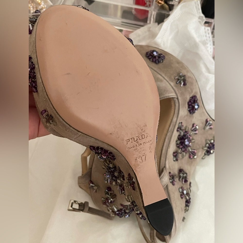 PRADA Wedges 🤎🪻 - Picture 11 of 15